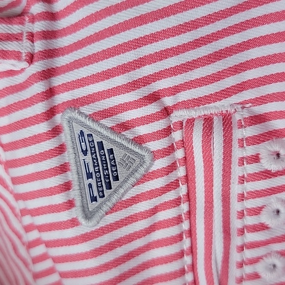 Columbia PFG Striped  Shorts/ 10. - Picture 7 of 7
